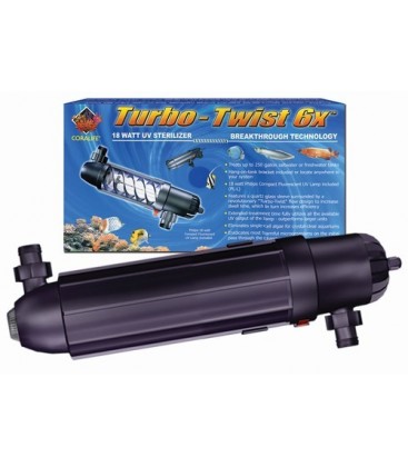 Coralife UV Sterilizer Turbo Twist 6x