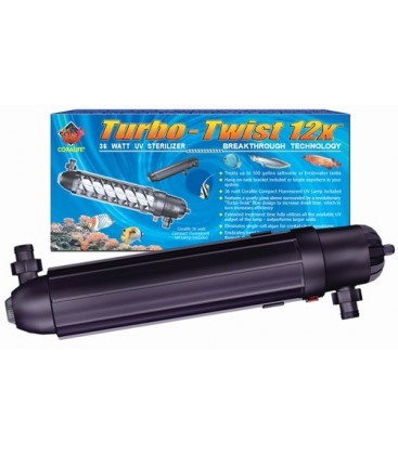 Coralife UV Sterilizer Turbo Twist 12x