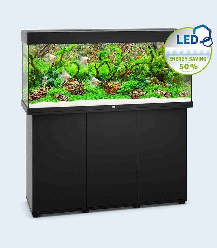 Juwel Large Fish Tank and stand with Over-tank Luminaire 