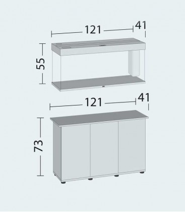 Juwel Rio 240 Aquarium with Cabinet