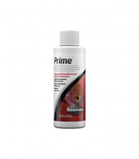 Seachem Prime water conditioner removes chlorine, chloramine