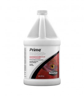 Seachem Prime water conditioner removes chlorine, chloramine