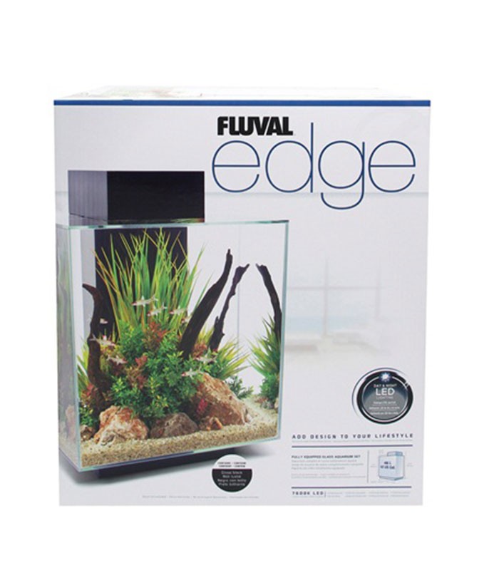 Fluval Edge Aquarium Kit 46L c/w LED Lighting & Filter