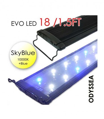 Odyssea EVO LED 18" 1.5ft 27W - Skyblue 10000K & Actinic Blue