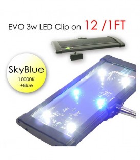 ODYSSEA EVO LED Clip On 12cm (Skyblue)