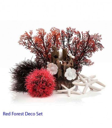 biOrb red forest decor