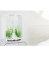 biOrb Life 15 MCR (White) aquarium by bed side