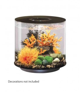 biOrb Tube 15 MCR Cylindrical Aquarium (Black)