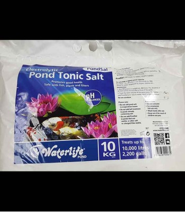 Waterlife PondSal Pond Tonic Salt improves fish resistance to disease