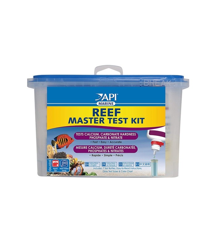 Saltwater Master Test Kit Color Chart