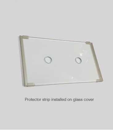 Protector Strip installed on glass cover