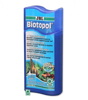 JBL Biotopol 500ml is a water conditioner for fish tanks and plants.