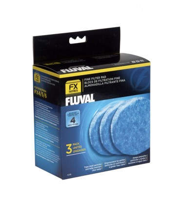 Fluval FX Fine Filter Pads A248 (3 Pcs)