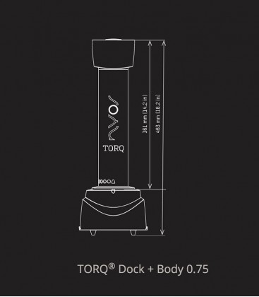 Nyos TORQ Dock + Body 0.75 Media Reactor Set