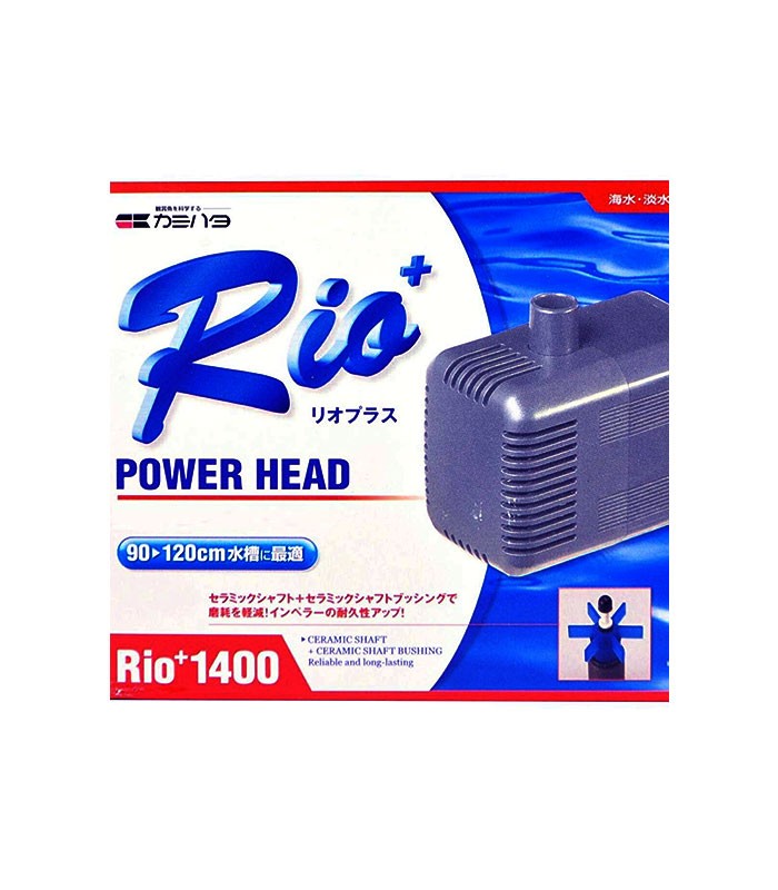 Rio Plus 1400 Powerhead 420 gph Aquarium Hydroponics Fountain Pump Details about   TAAM Rio 