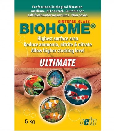 Biohome Ultimate Aquarium Bio Filter Media 5kg - Rein Biotech