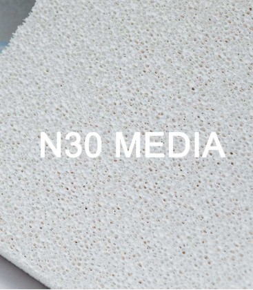 N30 Bio Block ceramic filter media speedily removes fish waste and organics.