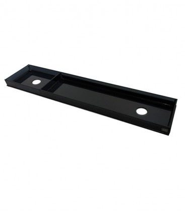 Tinted Black Glass OHF Top Tray