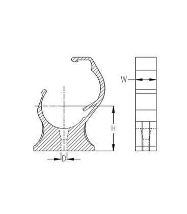 Shackle Clip Pipe Lock