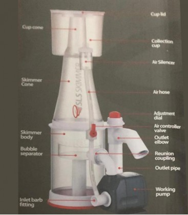 Dymax SLS 60 Protein Skimmer