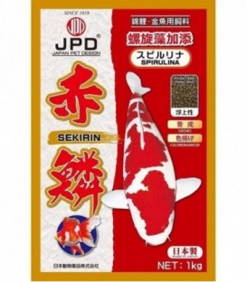 JPD SEKIRIN SPIRULINA KOI & GOLDFISH FOOD FLOATING PELLET 1kg (JPD42140)