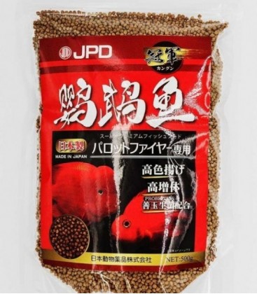 JPD KANGUN SERIES RED PARROT FISH FOOD 500G (JPD40337)