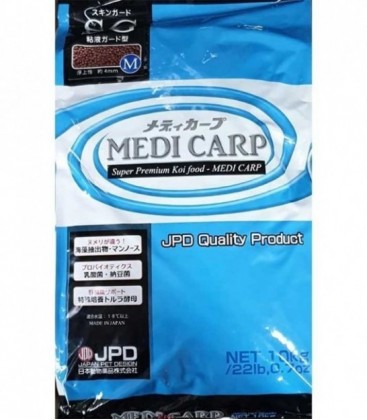 JPD Medicarp Skin Mucus Guard Medium Pellet Koi Food Floating (10kg)