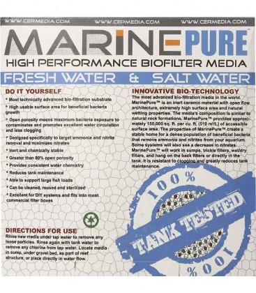 MarinePure 1 Gallon Spheres Bio Filter Media