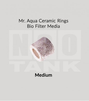 Mr Aqua Ceramic Rings Bio Filter Media 20L - Medium