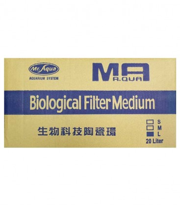 Mr Aqua Ceramic Rings Bio Filter Media 20L - Large