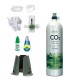ISTA 0.5L CO2 Refillable Face Up Cylinder Complete Kit I-674