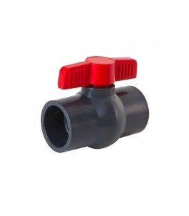 PVC Compact Ball Valve Red Tap (various sizes)