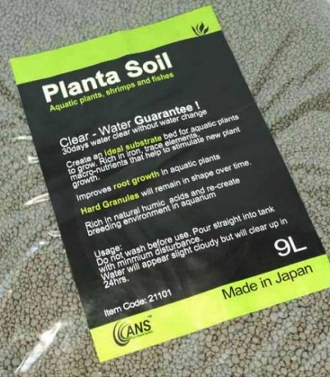 ANS Planta Aquarium Soil 9L (Made in Japan) A21101