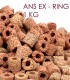 ANS Ex Ring (Red) 1kg Bio Filter Media