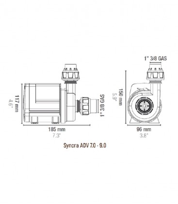 SICCE Syncra ADV 9.0 Pump 9500 LPH