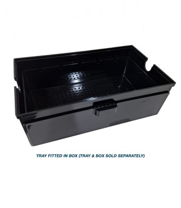 N30 Black OHF Pull-Out Plastic Tray - overhead filter accessories