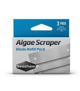 Seachem Algae Scraper Metal Replacement Blades 3-Piece Pack (SC-3212)