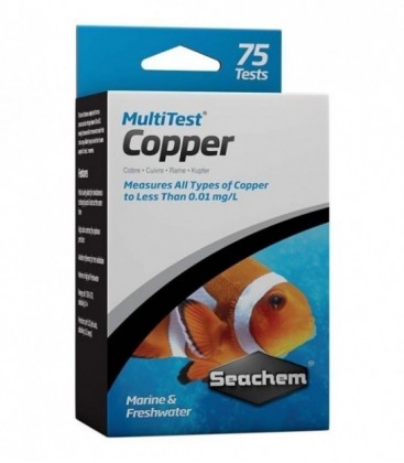 Seachem MultiTest Copper 75 Tests (SC-966)
