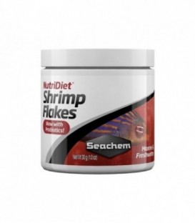 Seachem NutriDiet Shrimp Flakes Probiotics 30g (SC-1122)