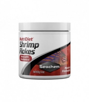 Seachem NutriDiet Shrimp Flakes Probiotics 30g (SC-1122)