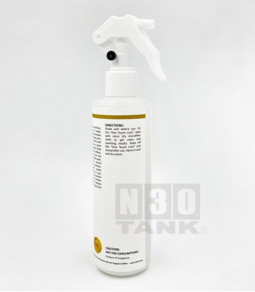 N30 Tank Glass Shine 250ml (N0028) Aquarium Glass Surface Sanitiser Cleaner