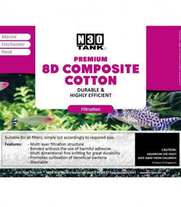 N30 Tank Premium 8D Composite Cotton N0021 - Aquarium Filter Media
