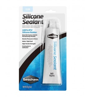 Seachem Silicone Sealant / Adhesive 85g - Clear (SC-3127)