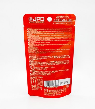 JPD Artemia 100 Fish Food 20g (JPD39669)