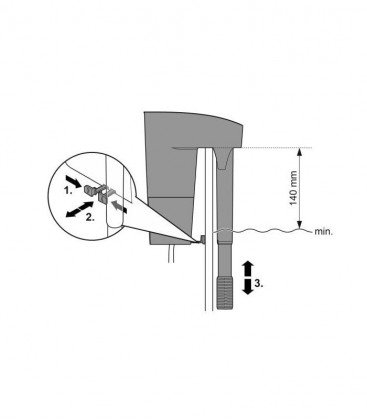 OASE BioStyle Hang On Back Filter 180 - Mechanical & Bio Filtration for Aquarium