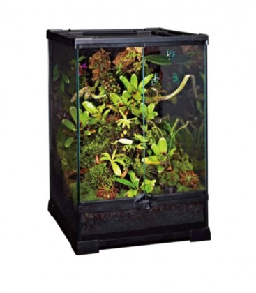 REPTIZOO Paludarium Ultra Clear Glass Habitat Frog Tank