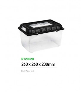 REPTIZOO Plastic Tank 260 x 260 x 200mm (RT2002B)