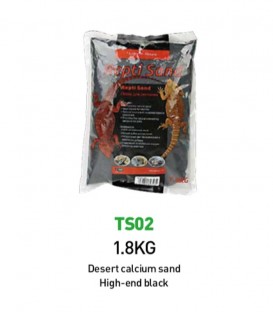 REPTIZOO Desert Calcium Sand High-end Black 1.8kg (TS02)