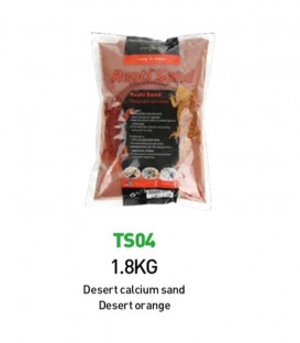 REPTIZOO Desert Calcium Sand Desert Orange 1.8kg (TS04)