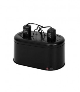 Double dome reptile lamp outlet